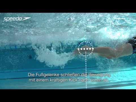 Richtig Schmetterlingschwimmen / Beinschlag