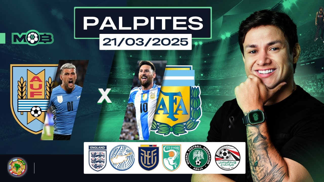 PALPITES DE FUTEBOL PARA O DIA 21 03 2025 + BILHETE PRONTO (SEXTOU NO MUNDO BET)