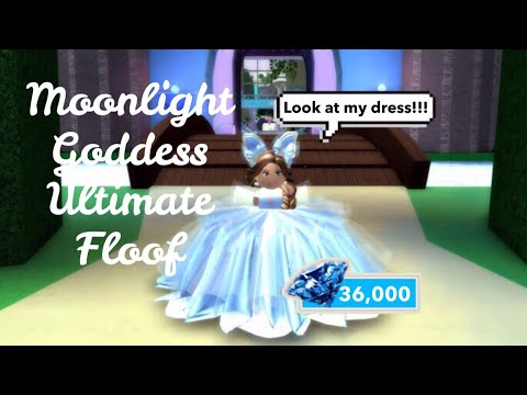 MOONLIGHT GODDESS ULTIMATE FLOOF (Roblox Royale High) I get myself a new dress | Its SugarCoffee Video