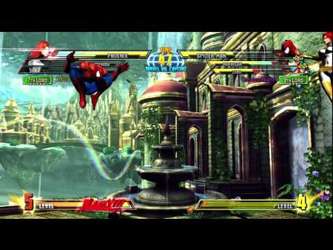 Marvel vs Capcom 3 (PS3) -- Non-Ranked Match 82 - Phoenix Spam...and...other spam. Period.