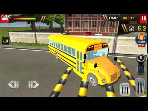 Offroad School Bus Driving Simulator 2019 - School Driver - Android Gameplay FHD