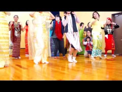 IUJ Myanmar ThinGyan Dance (Song: Mya Nan Dar)