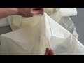 Tissu/Toile fine en coton brut