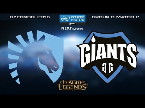 LoL - Liquid vs. Giants - Group B - IEM Gyeonggi 2016