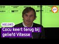 Cocu begonnen bij Vitesse, tientallen supporters bij eerste training