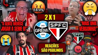 REAÇÕES dos SÃO PAULINOS - GRÊMIO 2X1 SÃO PAULO - BRASILEIRÃO 2026 - BAROLO FICOU MALUCO!