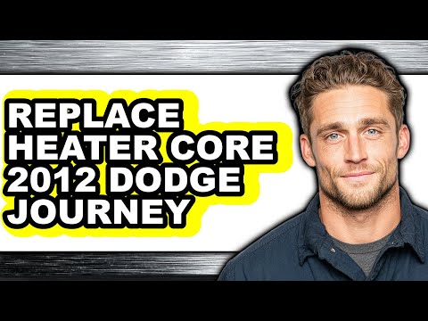 How to Replace Heater Core 2012 Dodge Journey - Full Guide