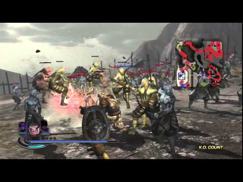 Warriors Orochi 3 Playthrough-HD-Liberation Of Luo Castle.