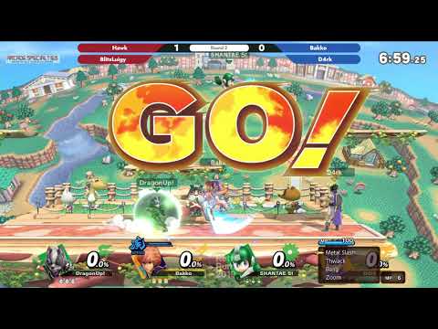 Smash Ultimate: BlitzLuigy / Hawk V Bakko / D4rk - Retro Rumble 2019 SSBU