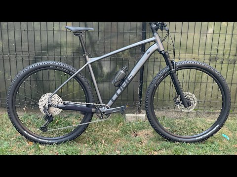 Mountain Bike CUBE ATTENTION SL 2022 / Grey Lime /  1X12 Shimano Deore + Deore XT / HardTail