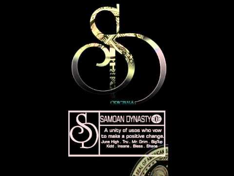 Samoan Dynasty- On my briefcase