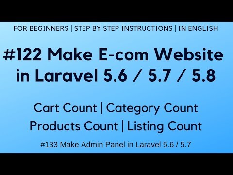 7 Make Admin Panel in Laravel 5 6 | Display Error Message on Login Failure | Logout Process