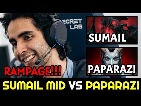 SUMAIL picks PAPARAZI Signature Hero — Rampage Shadow Fiend vs Queen of Pain