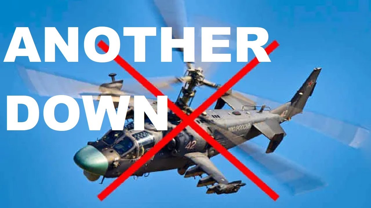 ALLIGATOR DOWN: ANOTHER RUSSIAN KA-52 HELICOPTER IS SHOT DOWN FROM UKRANIAN MANPADS || 2023