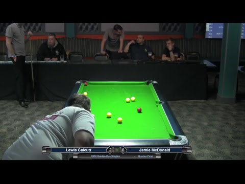2018 Golden Cue Singles - Quarter Final - Lewis Calcutt v Jamie McDonald (Pt 1)