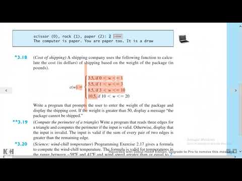 Introduction To Java Programming   Exercise 3 18a