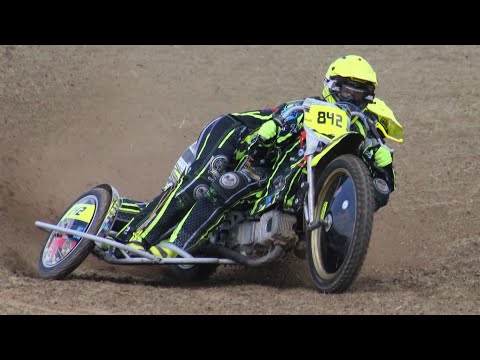 Battle of Britain Grasstrack, 500cc Sidecar Final. Frittenden, Kent. 26/05/24