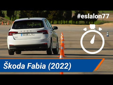 Škoda Fabia (2022) – #eslalon77 (#slalom77) | km77.com