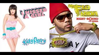 Katy Perry - I Kissed A Girl (Flo &quot;Right Round&quot; Mashup Remix by MashKat Music)