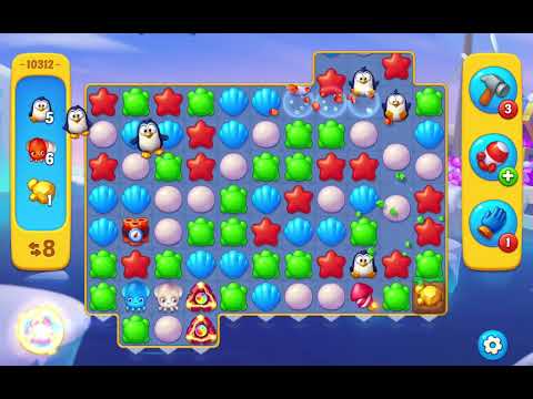 Fishdom Level 10312 - Daily Log 650 | Ice Adventure