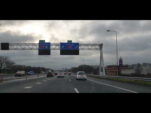 Dashcam Beelden Eemnes: A1 Knooppunt Eemnes 》A28 Knooppunt Hoevelaken 》Afrit Soesterberg.