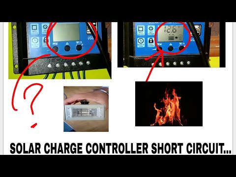 SOLAR CHARGE CONTROLLER SHORT CIRCUIT solved //Hindi//...
