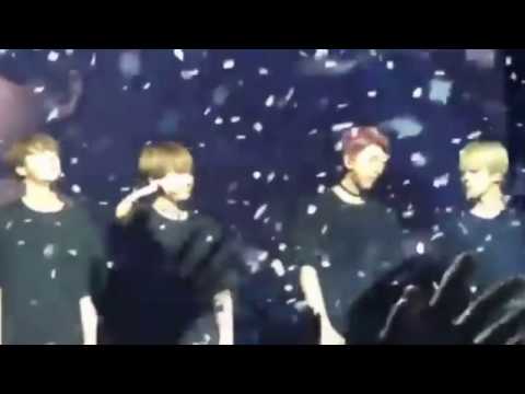 BTS SE EMOCIONA COM FINAL DO SHOW NO BRASIL (2017)