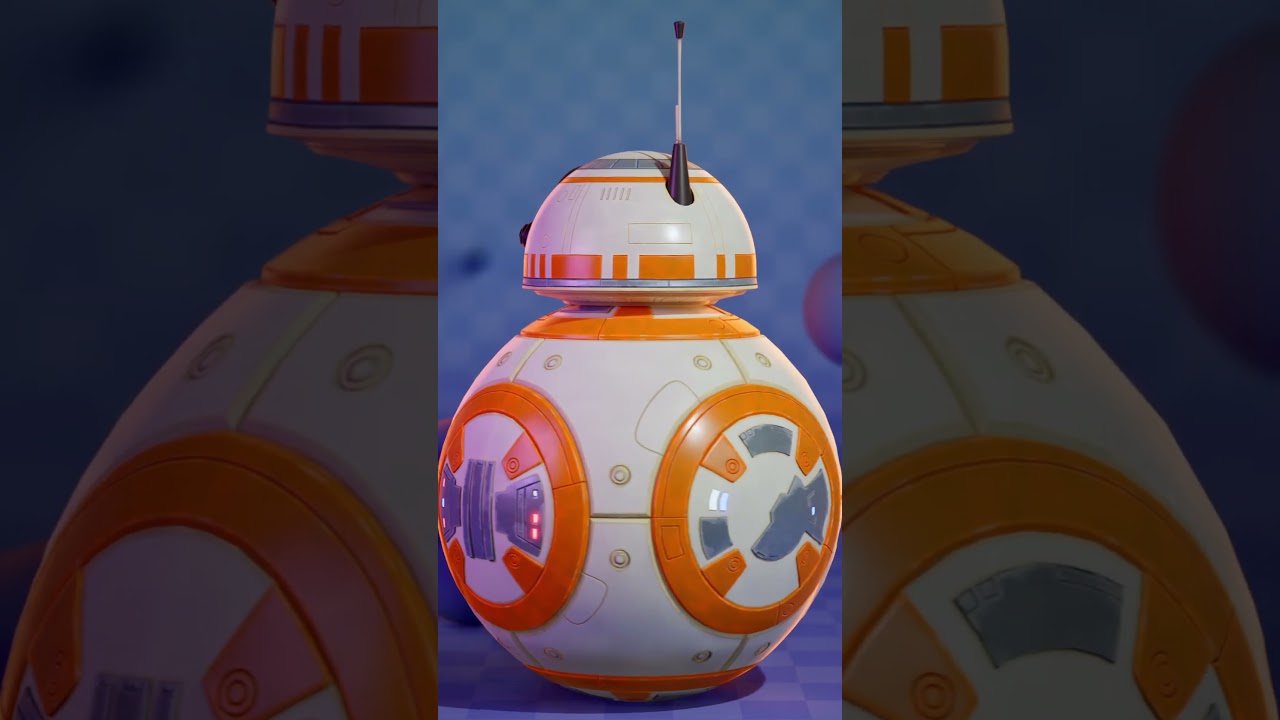 BB-8 Real-Time Fan Art | Unreal Engine 5 + Comic Shader l Breakdown on Artstation  #3d #starwars
