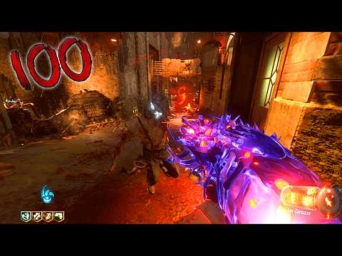 No Commentary Shadows Of Evil Round 100 In 2025! (Black Ops 3) (Classic Gums)
