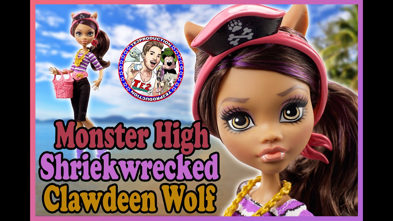 Monster High Пиратская авантюра Клаудин Вульф кукла Mattel DTV84