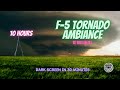 Sounds for Sleeping ⨀ F 5 Tornado - No Wind Gaps ⨀ Dark Screen ⨀ 10 Hours