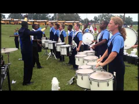 Tupelo High School Drumline Aberdeen 2012