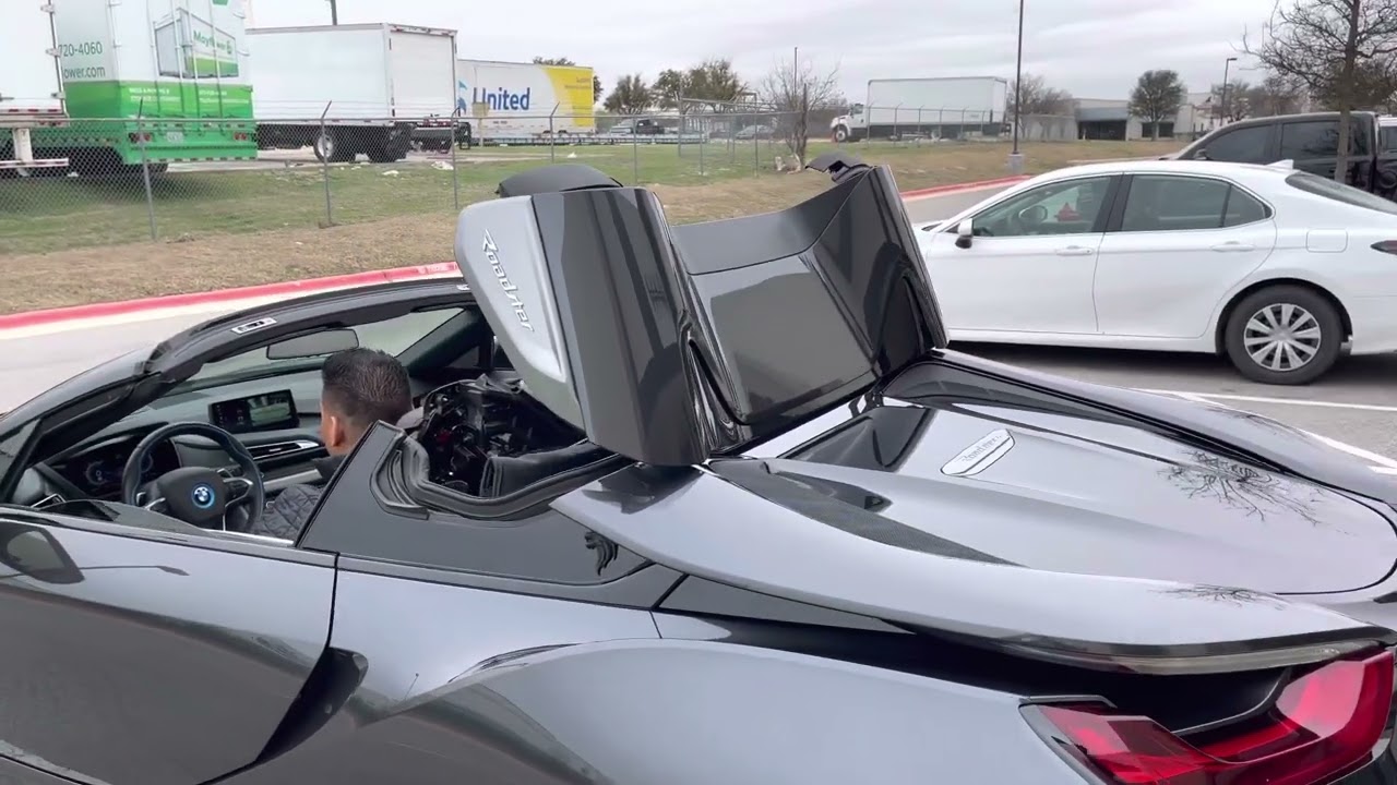 BMW i8 Convertible Top Operation Alpha One Motors