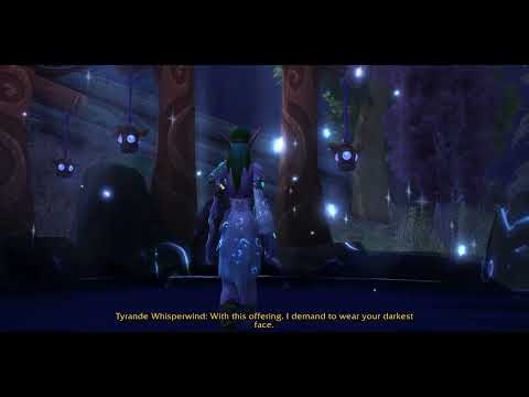 Tyrande's Night Warrior Transformation
