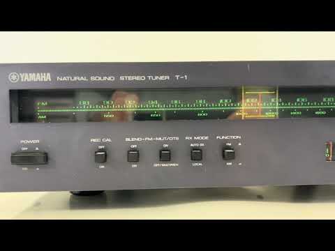 Vintage Yamaha Natural Sound FM Stereo Tuner T-1 - Audiophile