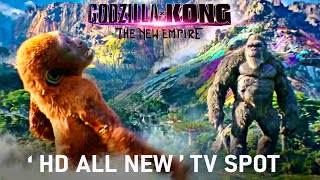 GODZILLA x KONG: THE NEW EMPIRE -  All New TV Spot (2024) | godzilla x kong the new empire trailer