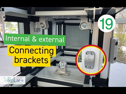 Internal and external connecting brackets