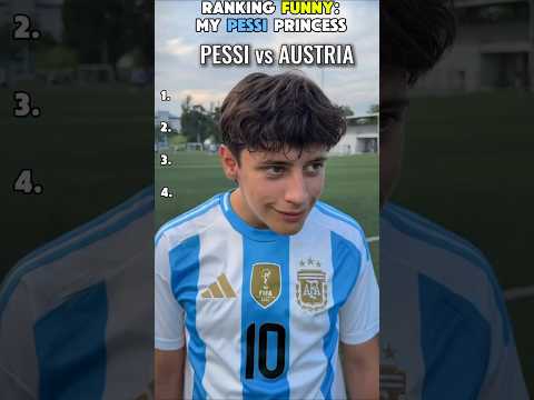 RANKING FUNNY :MY PESSI  PRINCESS Pt2😂😂 #football #funny #shorts