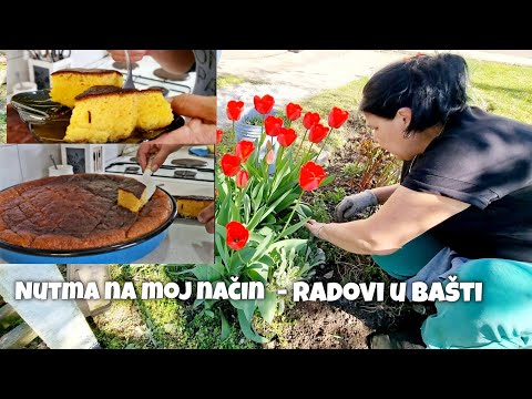 Nutma me ostavila bez riječi | Sređivanje bašte i zasluženo uživanje🌺