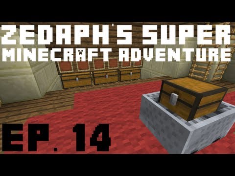 Zedaph's Super Minecraft Adventure: E14 - The Cargo Choo Choo