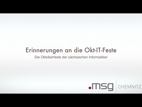Erinnerungen an die Okt -IT-Feste
