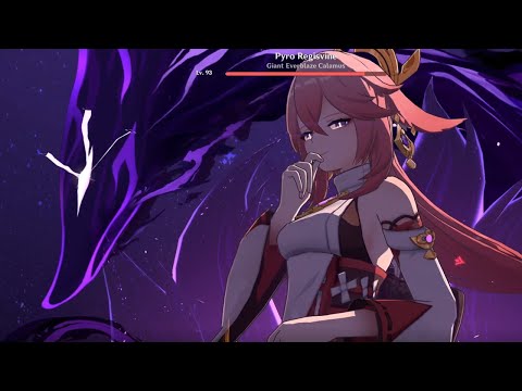 Yae Miko (c0) | Test damage. No buff | Genshin Impact