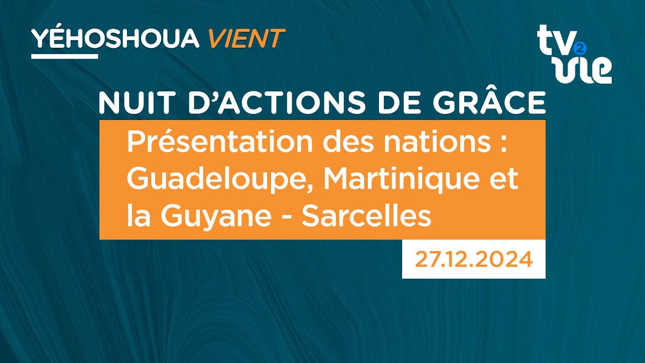 Thumbnail of video: Présentation des nations : Guadeloupe, Martinique et la Guyane - Sarcelles