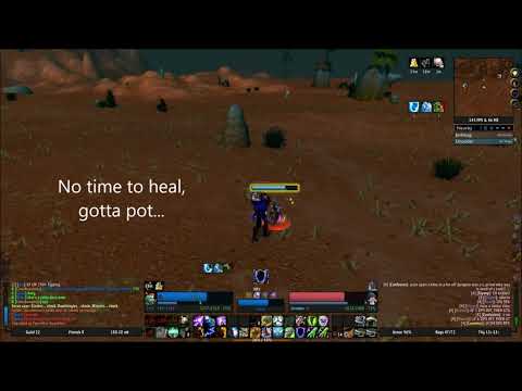 Ele/Enh Shaman PvP - Outleveled & Outnumbered (Deviate Delight RP-PvP)