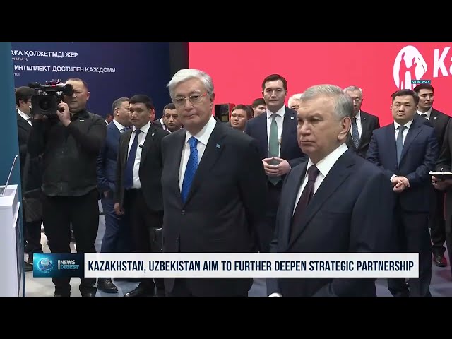 Kazakhstan, Uzbekistan aim to further deepen strategic partnership