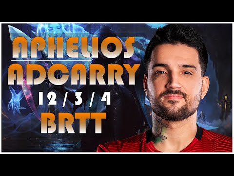 Aphelios ADC vs Jhin - BR Challenger Patch 9.24 How to Play Aphelios ADC