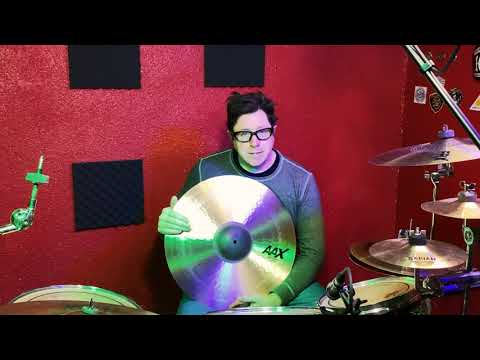 Sabian AAX Heavy Crash 20in Review