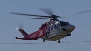 preview picture of video 'LAFD AgustaWestland AW-139 Helicopter Landing'