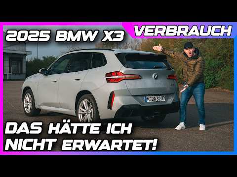 2025 BMW X3 20d xDrive | Over 1200km range! | Fuel consumption test