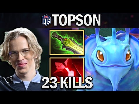 OG.TOPSON PUCK WITH 23 KILLS - DOTA 2 7.27 GAMEPLAY